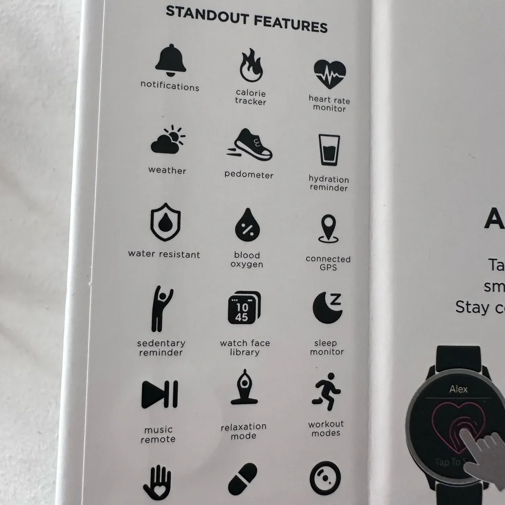iTouch Sport 4 Smartwatch - Silver